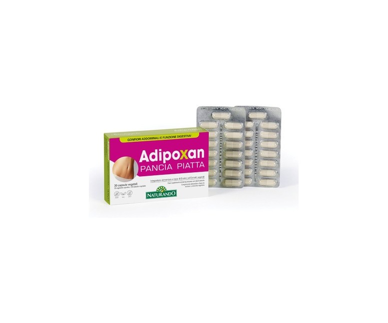 Adipoxan vientre plano 30 cápsulas Naturando
