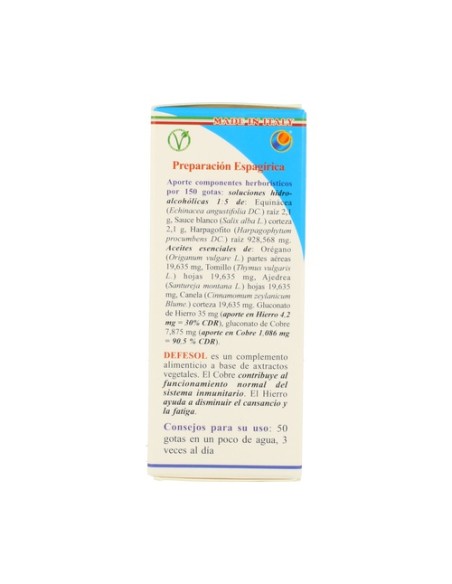 Defesol Gotas 50 ml Herboplanet