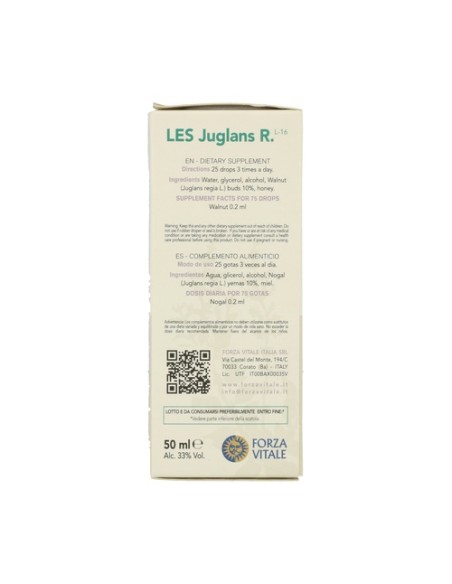 LES Juglans Regia 50 ml Forza Vitale