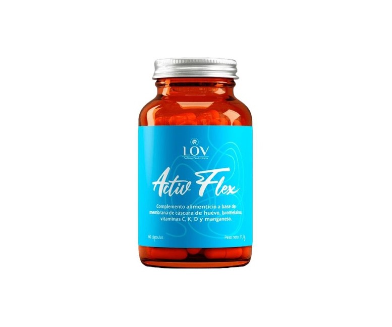 Activ flex - Salud articular 60 cápsulas LOV Natural Solutions