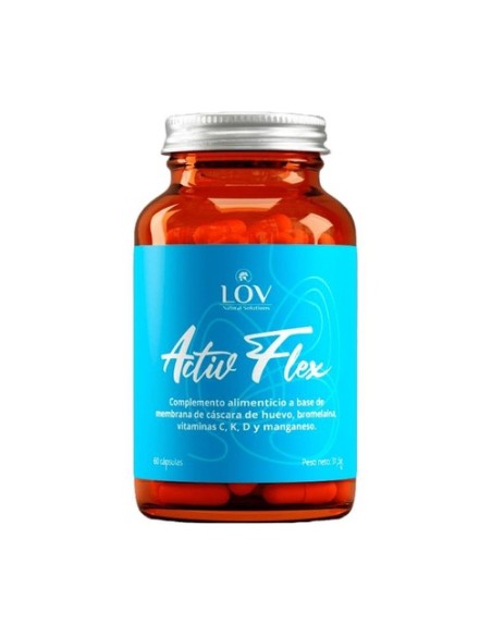 Activ flex - Salud articular 60 cápsulas LOV Natural Solutions