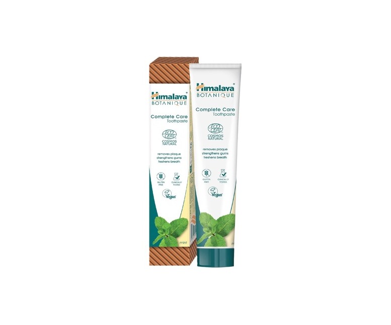 Dentífrico Botanique Cuidado Completo Menta Ecocert 75 ml Himalaya Herbals