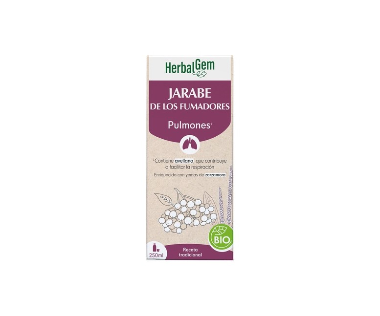 Jarabe de los fumadores 250 ml Herbalgem