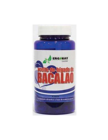 Aceite de Higado de Bacalao 90 cápsulas Ergonat