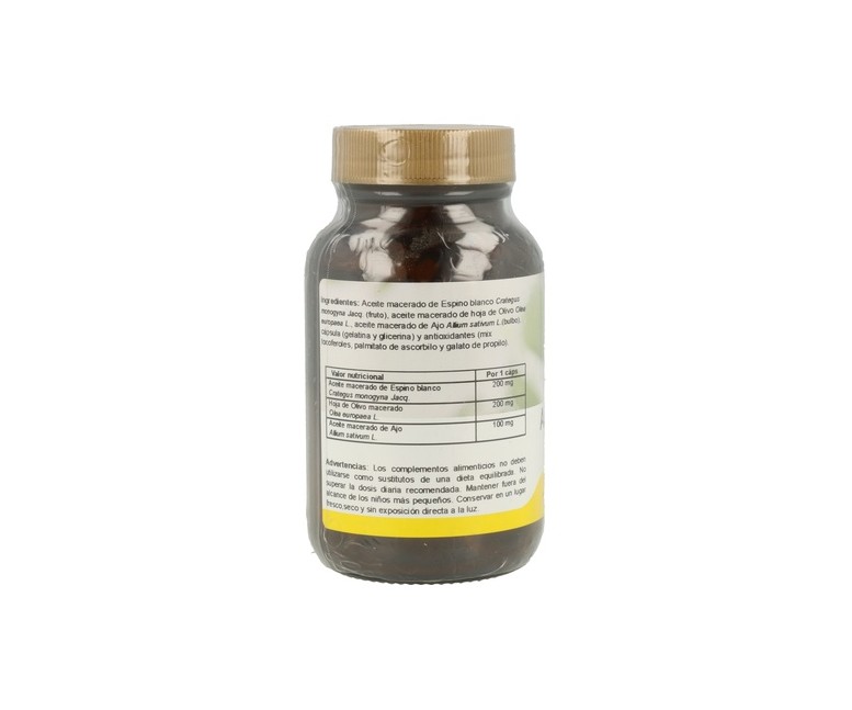 Ajo, Espino Blanco y Olivo 90 cápsulas de 719mg Cfn