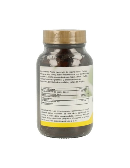 Ajo, Espino Blanco y Olivo 90 cápsulas de 719mg Cfn