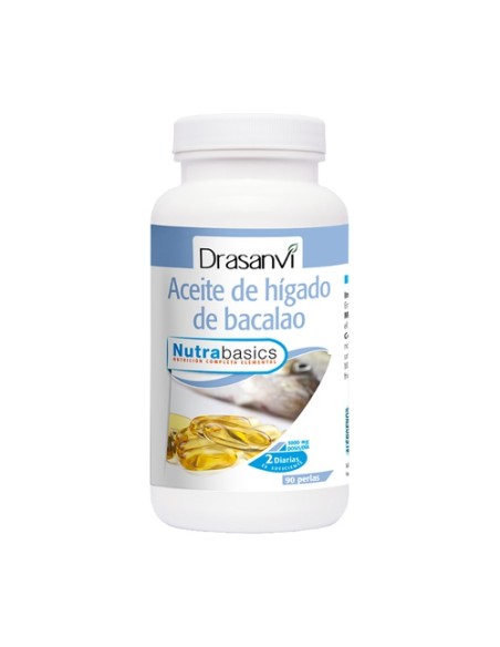 Nutrabasics Hígado de Bacalao 90 perlas Drasanvi