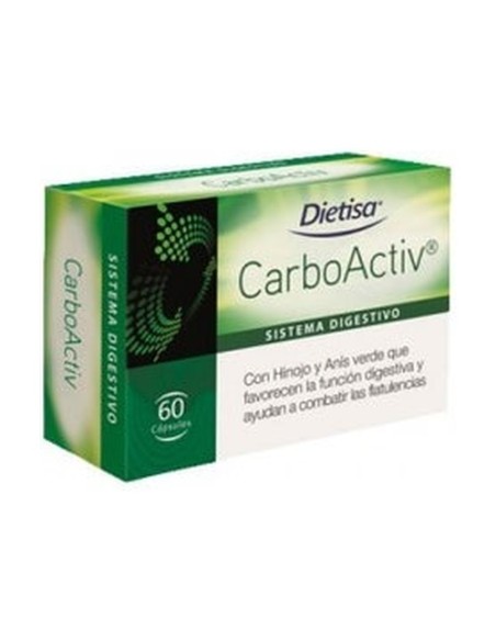 Carboactiv 60 cápsulas Dietisa