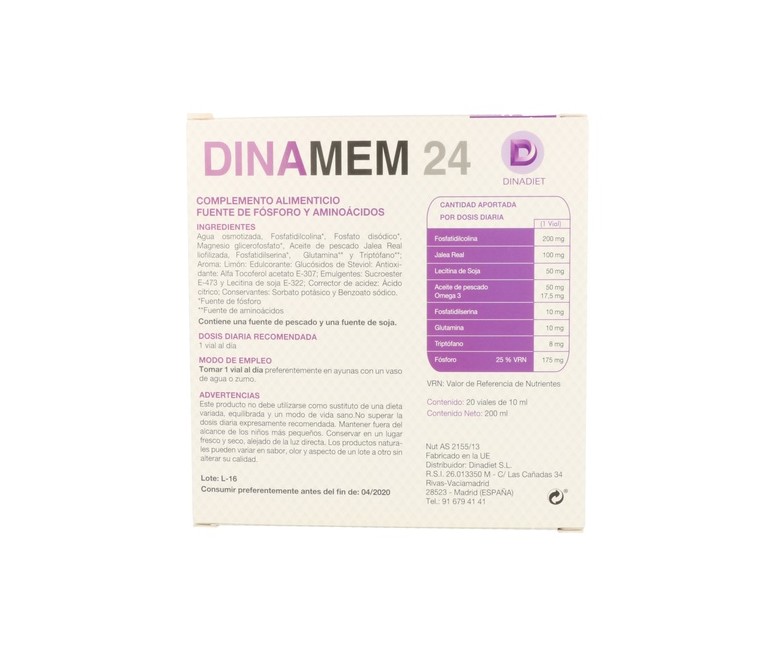 Dinamem 24 20 viales de 10ml Dinadiet