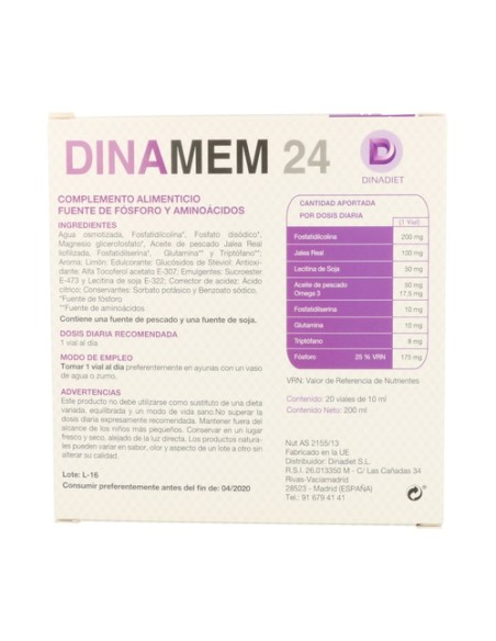 Dinamem 24 20 viales de 10ml Dinadiet