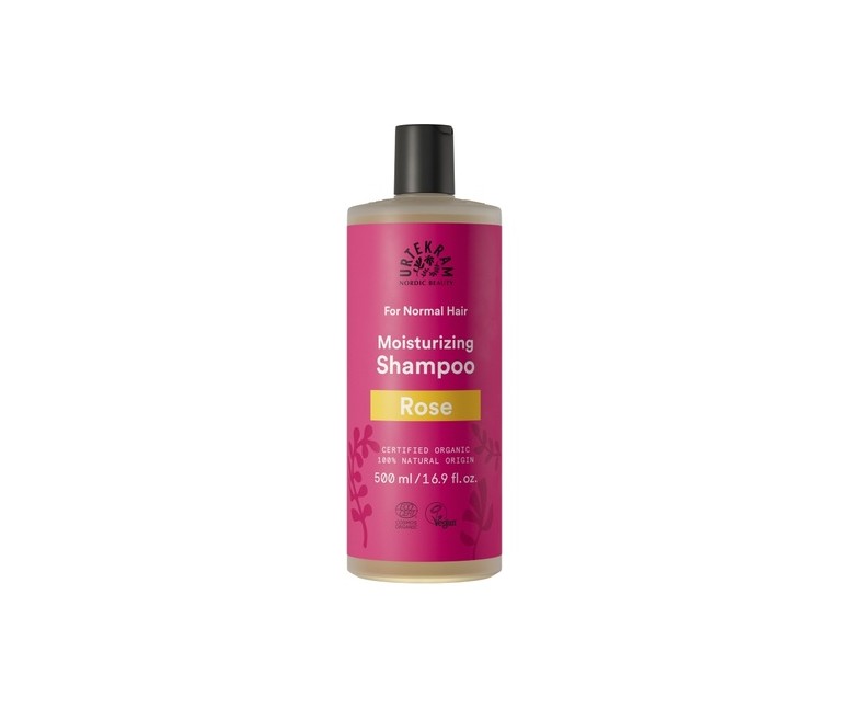 Champú Rosas Cabello Normal 500 ml Urtekram