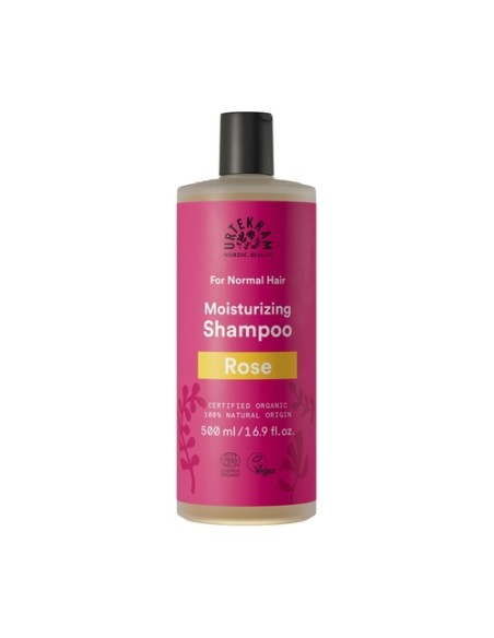 Champú Rosas Cabello Normal 500 ml Urtekram