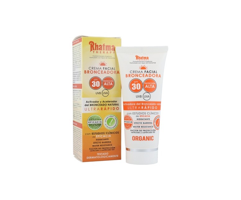Crema facial bronceadora spf30 60 ml Rhatma