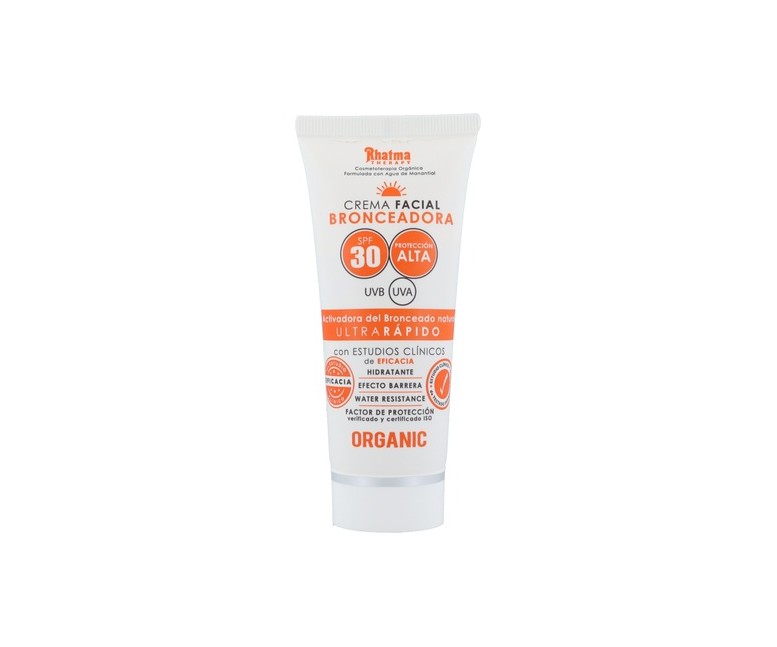 Crema facial bronceadora spf30 60 ml Rhatma