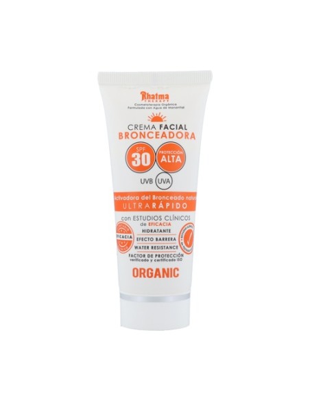 Crema facial bronceadora spf30 60 ml Rhatma