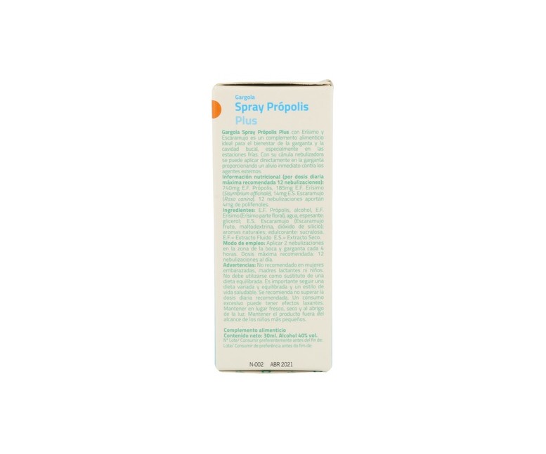 Gargola spray própolis plus 30 ml Sakai