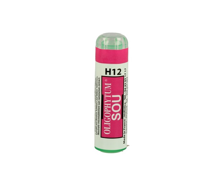 Oligophytum Azufre (H12 SOU) 100 comprimidos sublinguales Holistica
