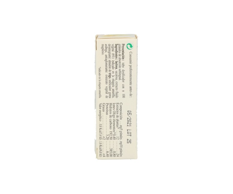 Oligophytum Azufre (H12 SOU) 100 comprimidos sublinguales Holistica