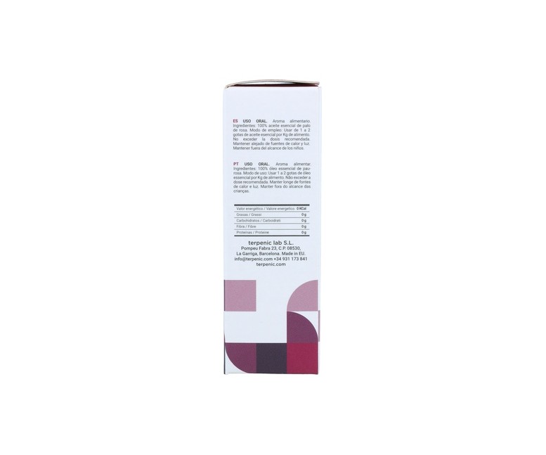 Aceite Esencial Palo de Rosa 10 ml Terpenic