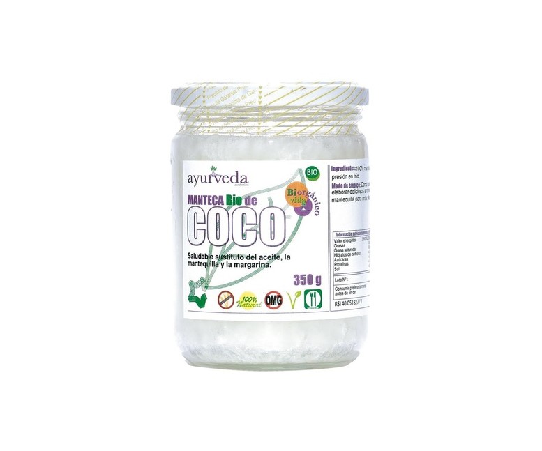 Manteca de coco 3 50 g Ayurveda