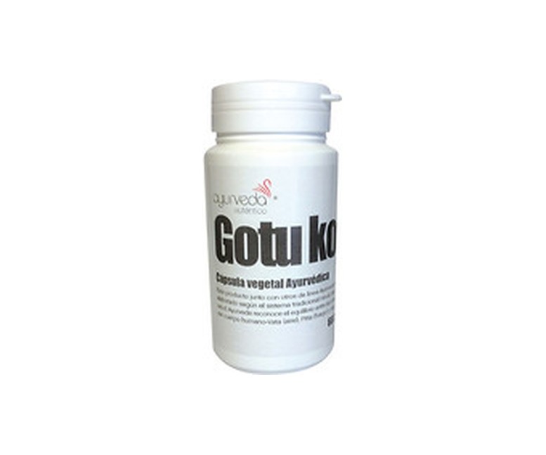 Gotu Kola 60 cápsulas de 250mg Ayurveda