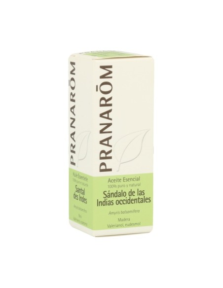 Aceite esencial Sándalo de las Indias occidentales 10 ml Pranarom
