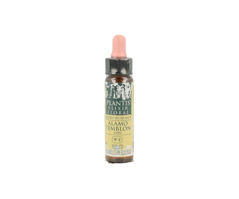 Flores De Bach Alamo Temblon-2 Elixir Floral Eco 10 ml de elixir floral Plantis