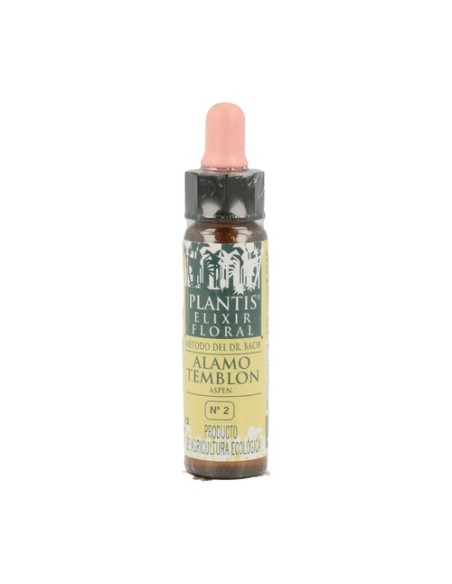 Flores De Bach Alamo Temblon-2 Elixir Floral Eco 10 ml de elixir floral Plantis