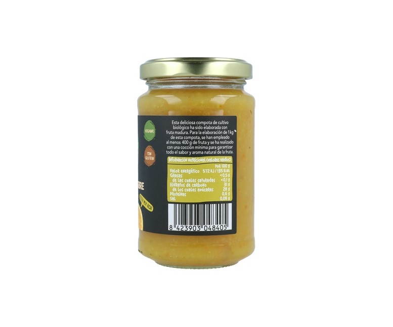 Compota de Naranja y Jengibre 265 g Biocop
