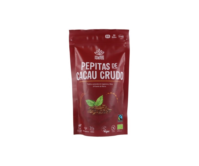 Pepitas de Cacao Bio 125 g Iswari