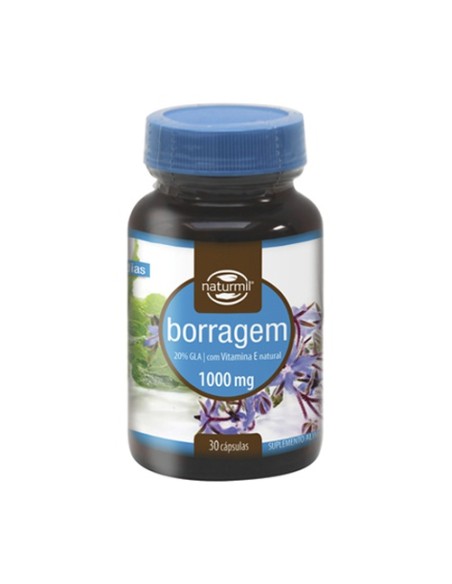 Borraja 30 perlas (1000mg) Naturmil