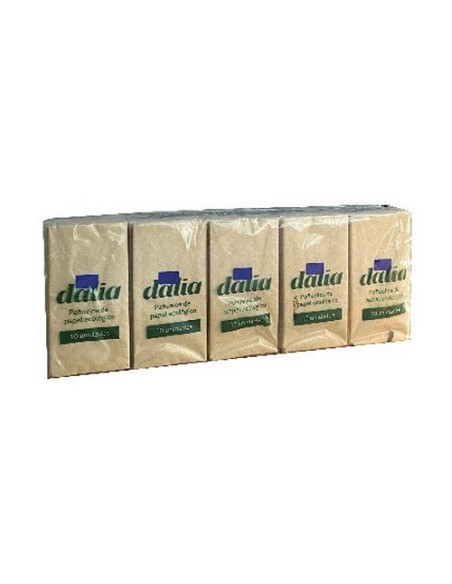 Pack Paquetes de Pañuelos Bolsillo Bio 10 paquetes Dalia