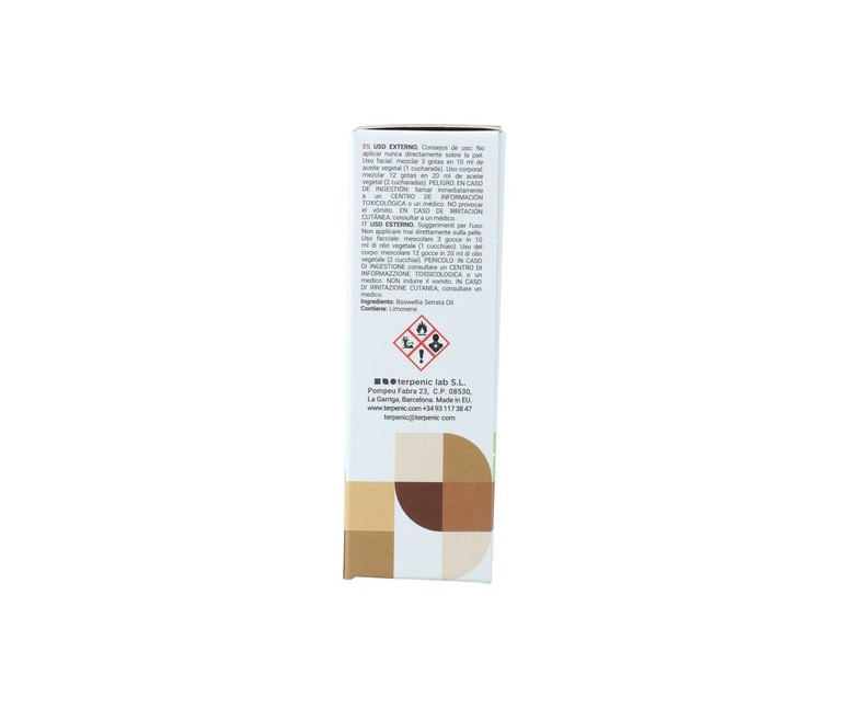 Aceite Esencial Incienso Ayurveda Bio 10 ml Terpenic