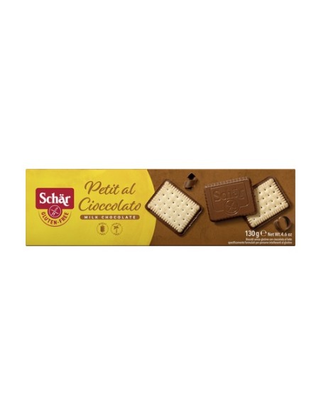 Galletas petit al cioccolato sin gluten 130 g (Chocolate) Schär