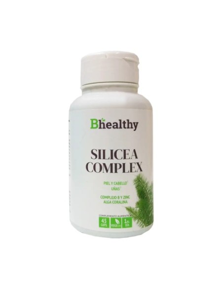 Silicia complex, mantenimientos de piel, cabello y uñas 45 cápsulas Bhealthy