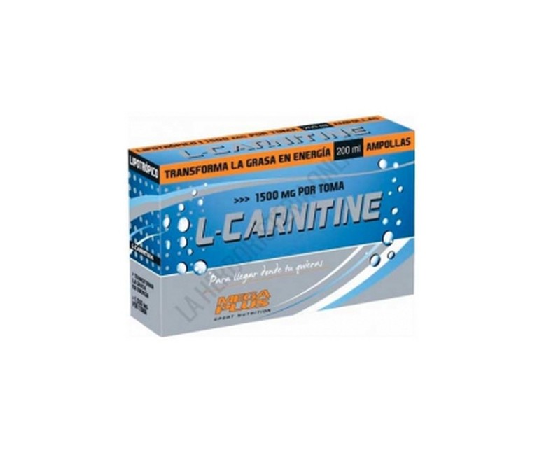 L carnitina recovery 1500 liquid 20 ampollas Mega Plus