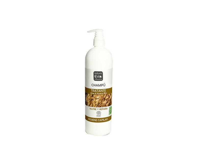 Champú Tratante Aloe Vera y Avena Bio 740 ml NaturaBIO Cosmetics