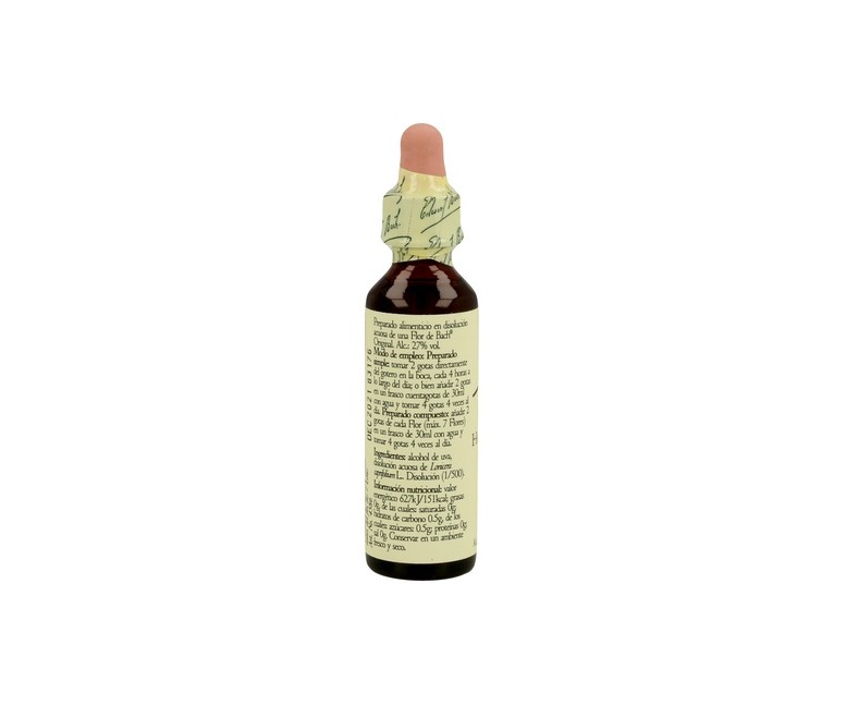 Flores de Bach Honeysuckle 20 ml de elixir floral Bach Original