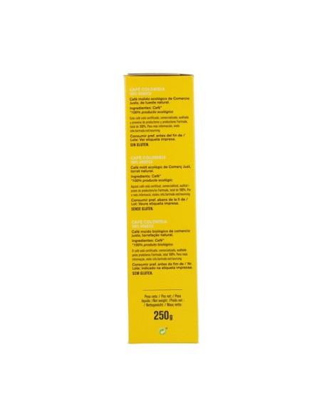 Café Molido Colombia 100% Arábica Bio 250 g Alternativa3
