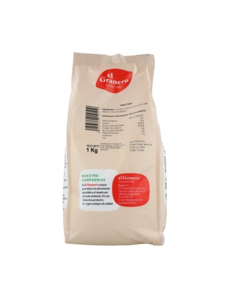 Fructosa 1 kg de polvo El Granero Integral