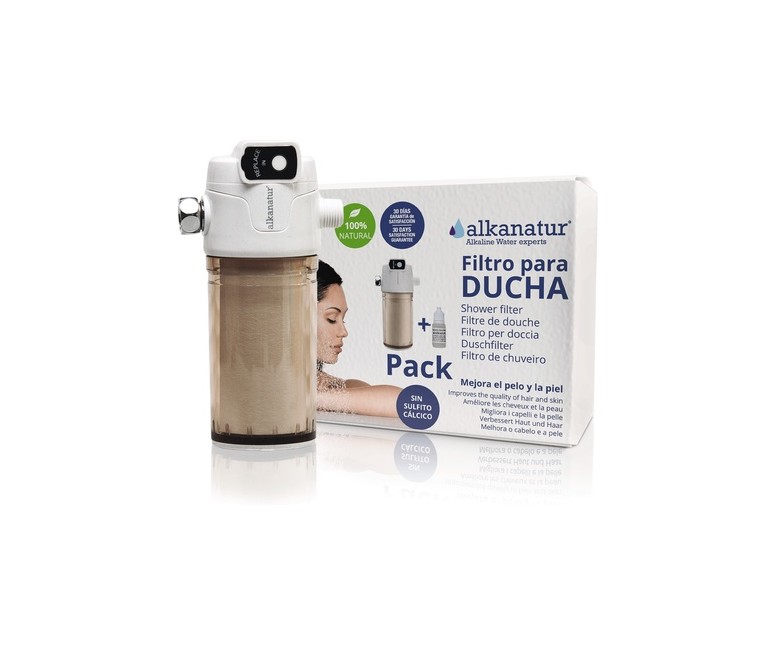 Filtro de ducha recambiable (50.000L) 1 unidad Alkanatur