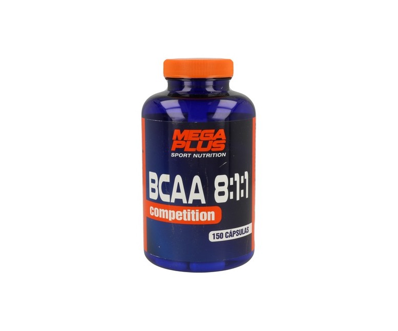Bcaa 8:1:1 Competition 150 cápsulas Mega Plus