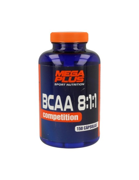 Bcaa 8:1:1 Competition 150 cápsulas Mega Plus