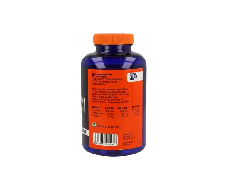 Bcaa 8:1:1 Competition 150 cápsulas Mega Plus