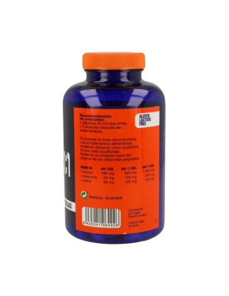 Bcaa 8:1:1 Competition 150 cápsulas Mega Plus