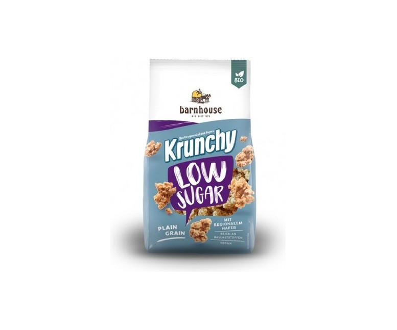 Muesli krunchy avena bajo en azúcar bio 375 g (Avena) Barnhouse