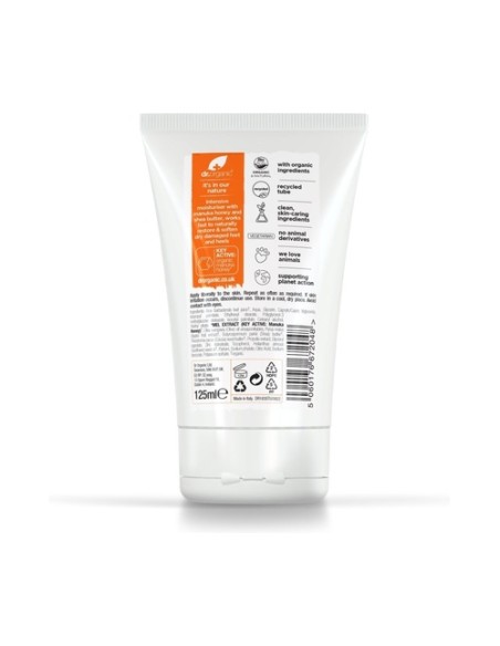 Crema Pies y Talones de Miel Manuka Orgánica 125 ml de crema Dr. Organic