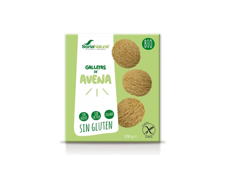 Galletas de avena Bio 200 g (Avena) Soria Natural