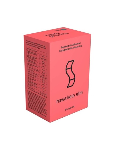 Keto slim apoyo metabólico 90 cápsulas Hawa pharm