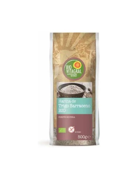 Harina de trigo sarraceno Bio 500 g Biovitagral
